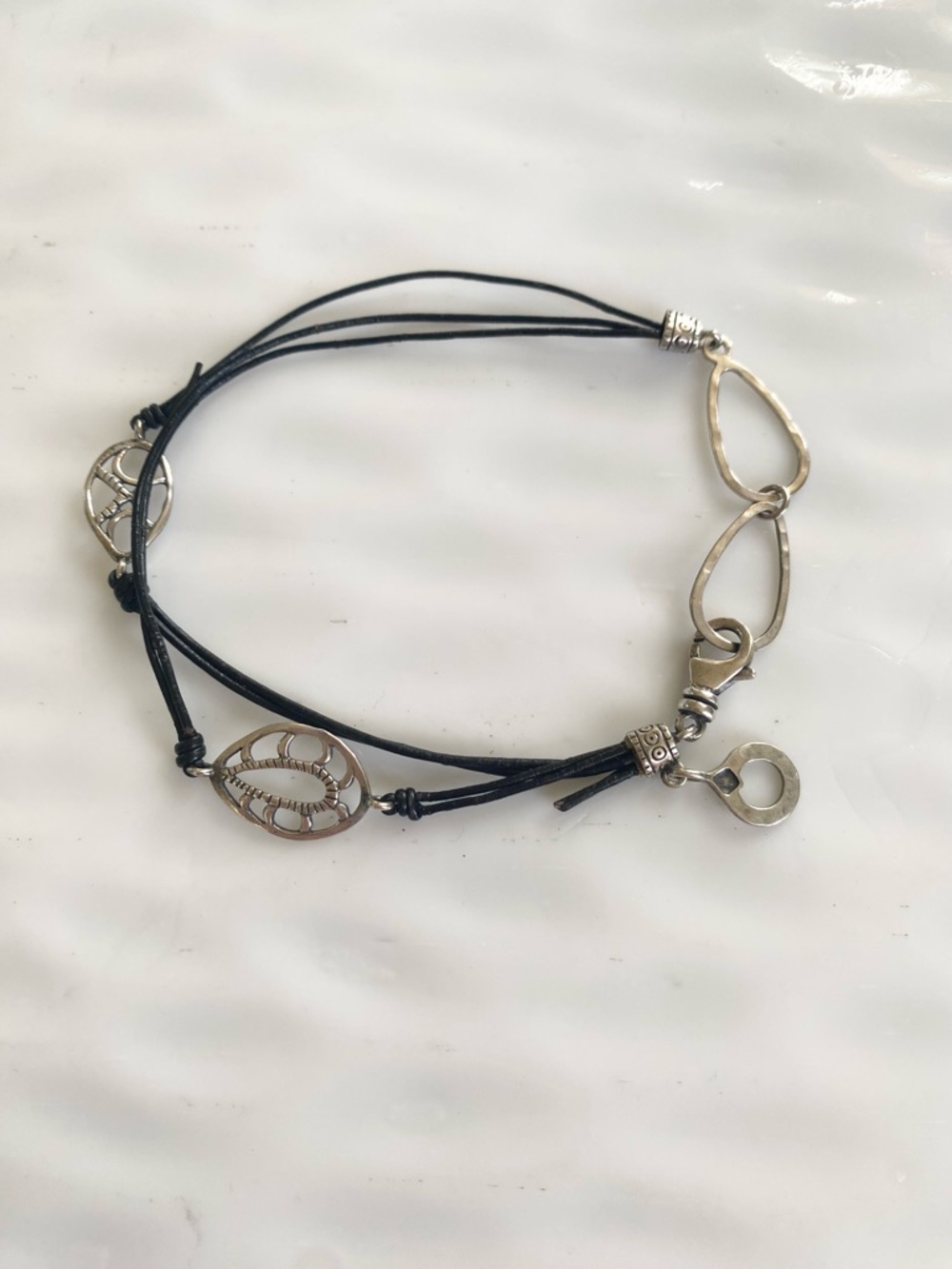 Silpada Boho Charm Black Cord Bracelet
B2476 fits up to 8.5 inches - Picture 3 of 7